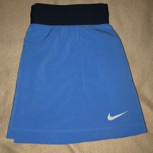 Nike blue dri-fit skirt